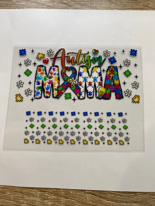 Autism mama Shot Glass