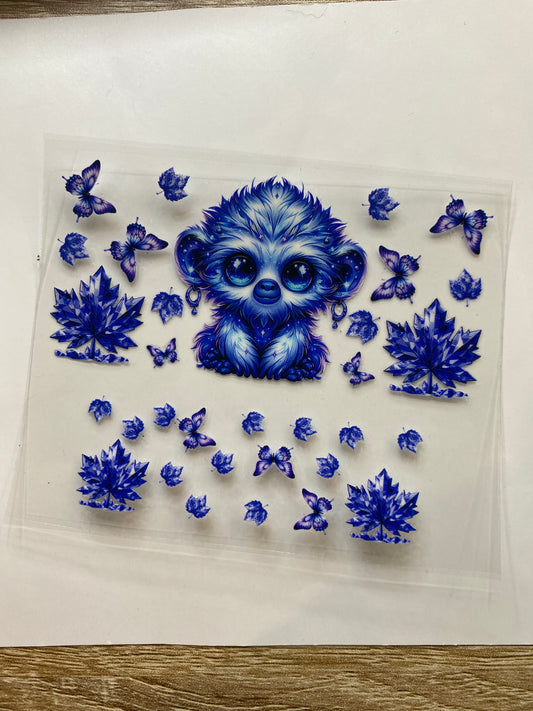 Monkey Shot Glass Decal