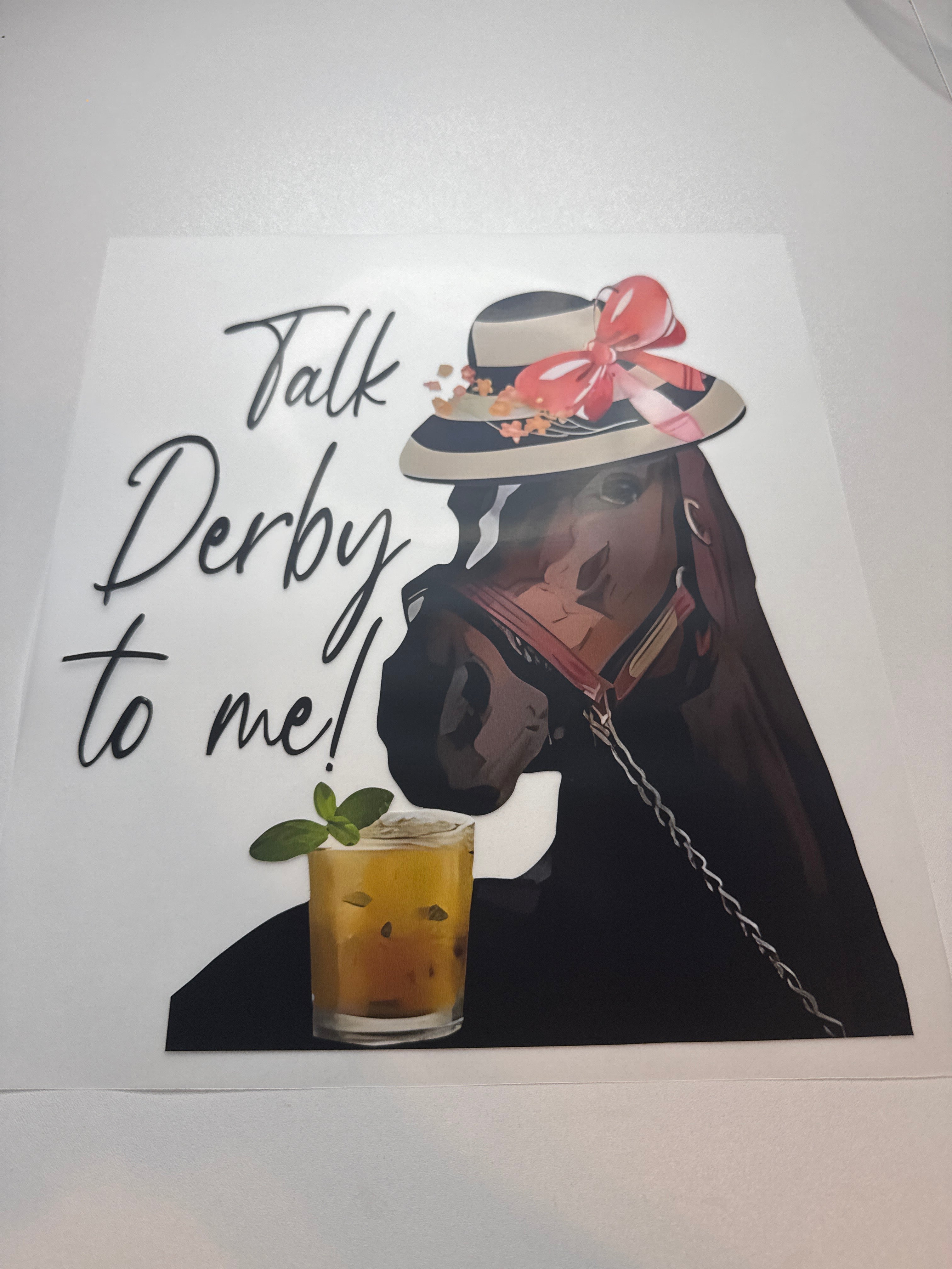 Talk Derby to me DTF