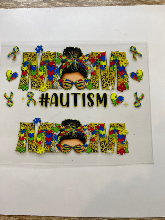 Autism mom Shot Glass