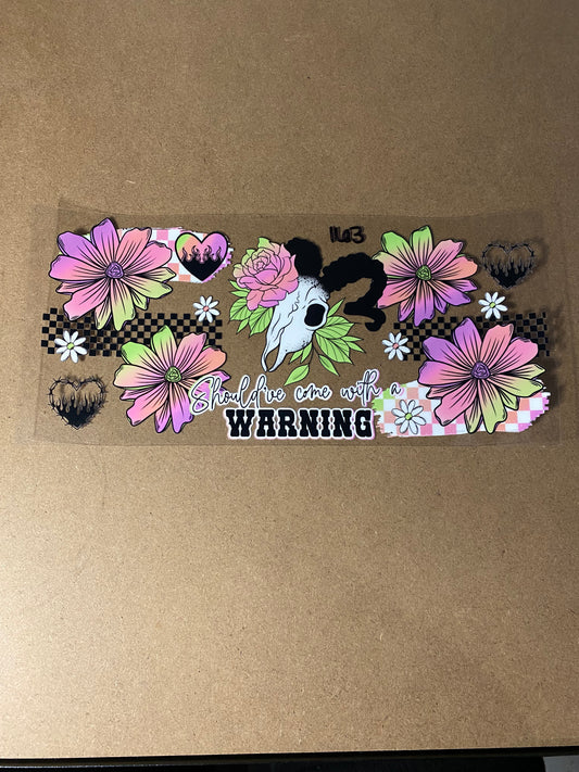 163 Should’ve come with a warning