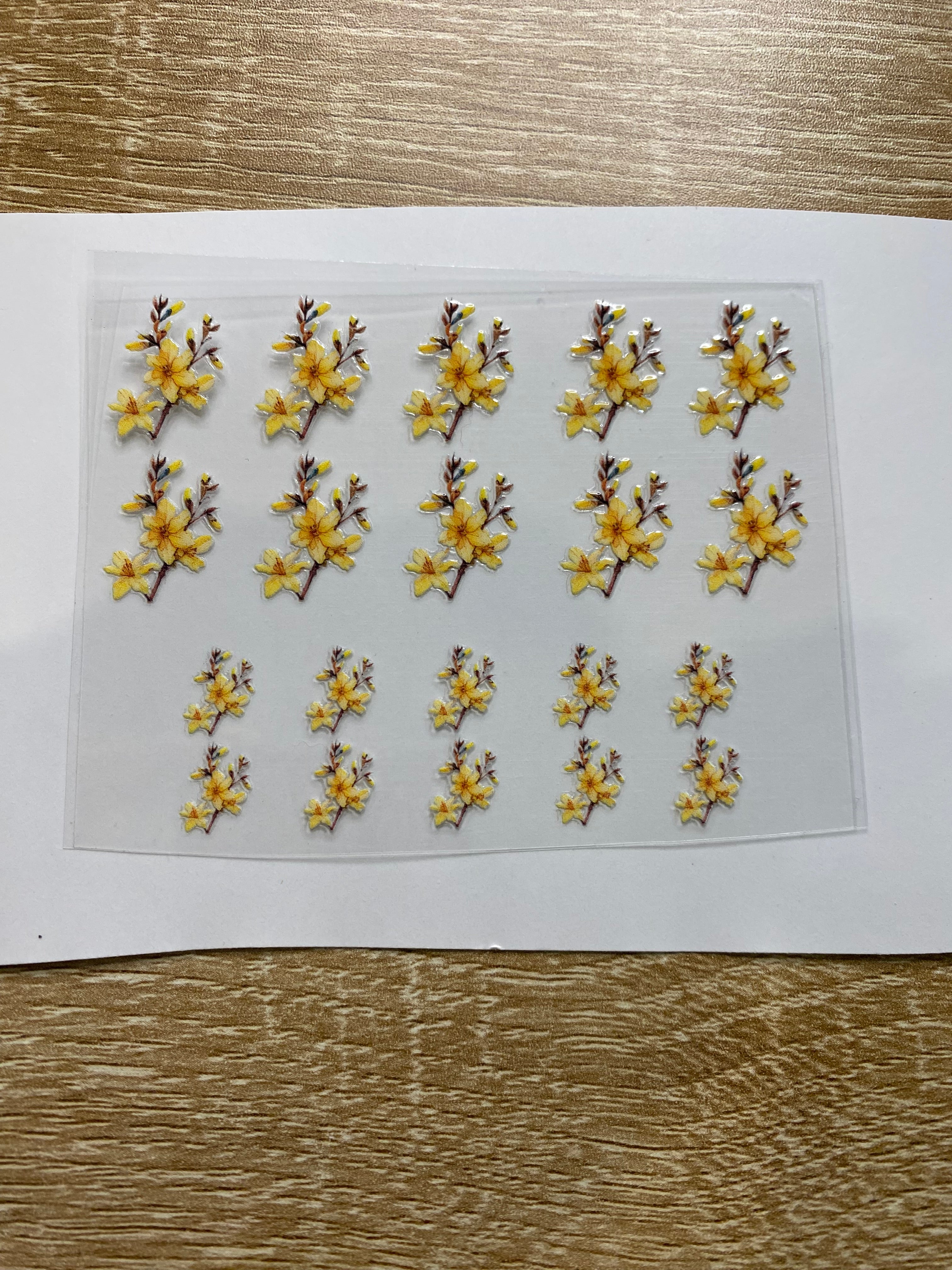 Flowers Shot Glass