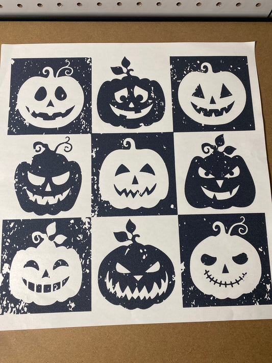 Single Color Adult Transfer-Pumpkin