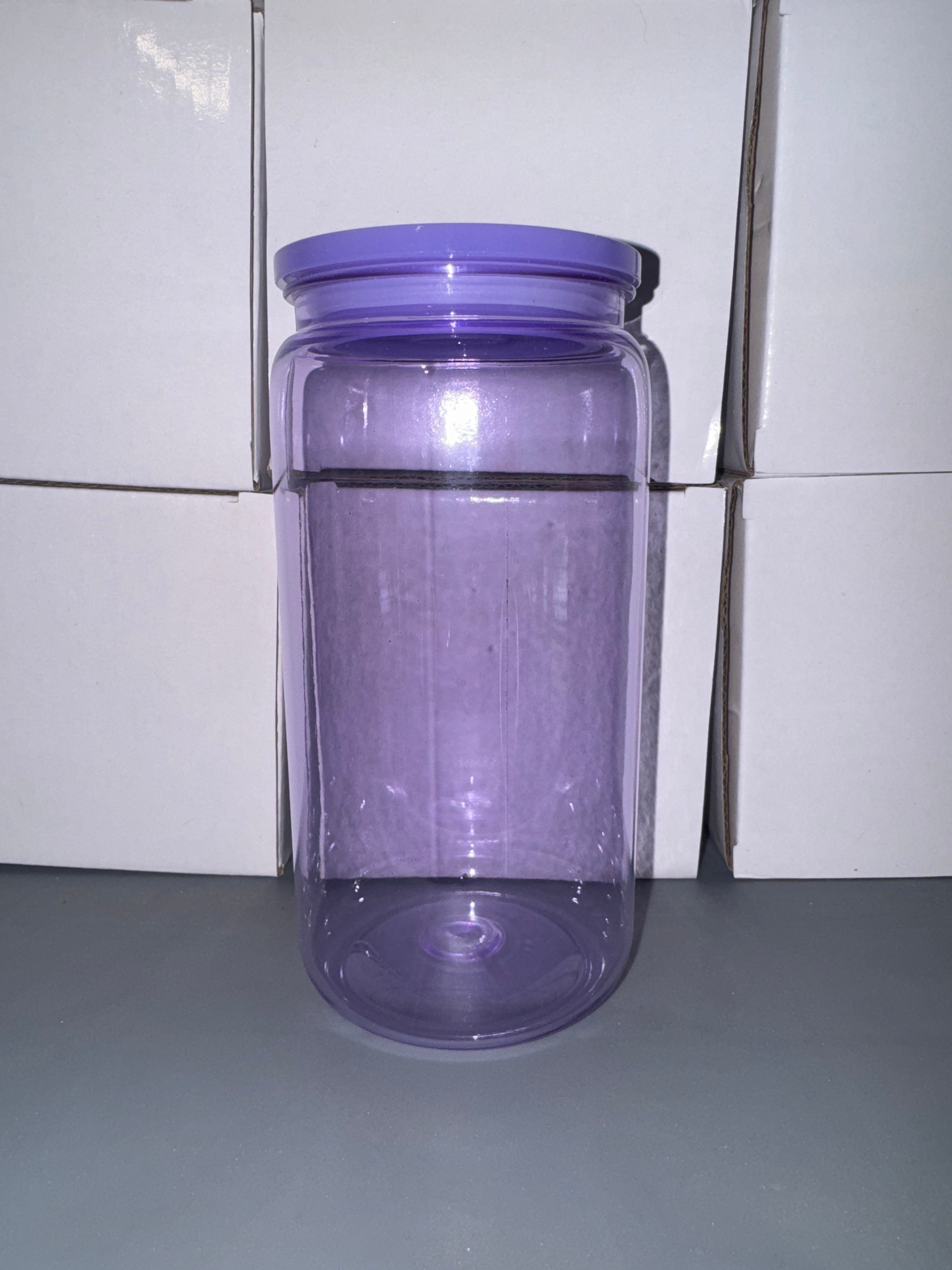 Plastic 16oz Tumbler- Non SnowGlobe