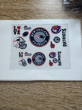 Patriots Shot glass Decal