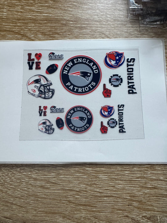 Patriots Shot glass Decal