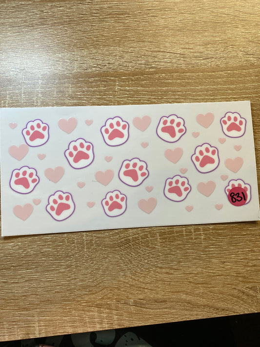 Paw Print 831