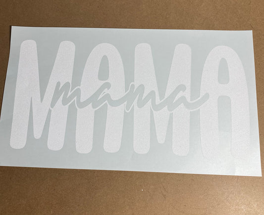 Single Color Adult Transfer- Mama