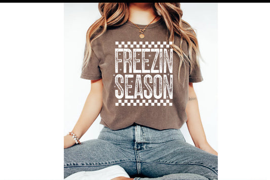 Single Color Adult Transfer- Freezin Season