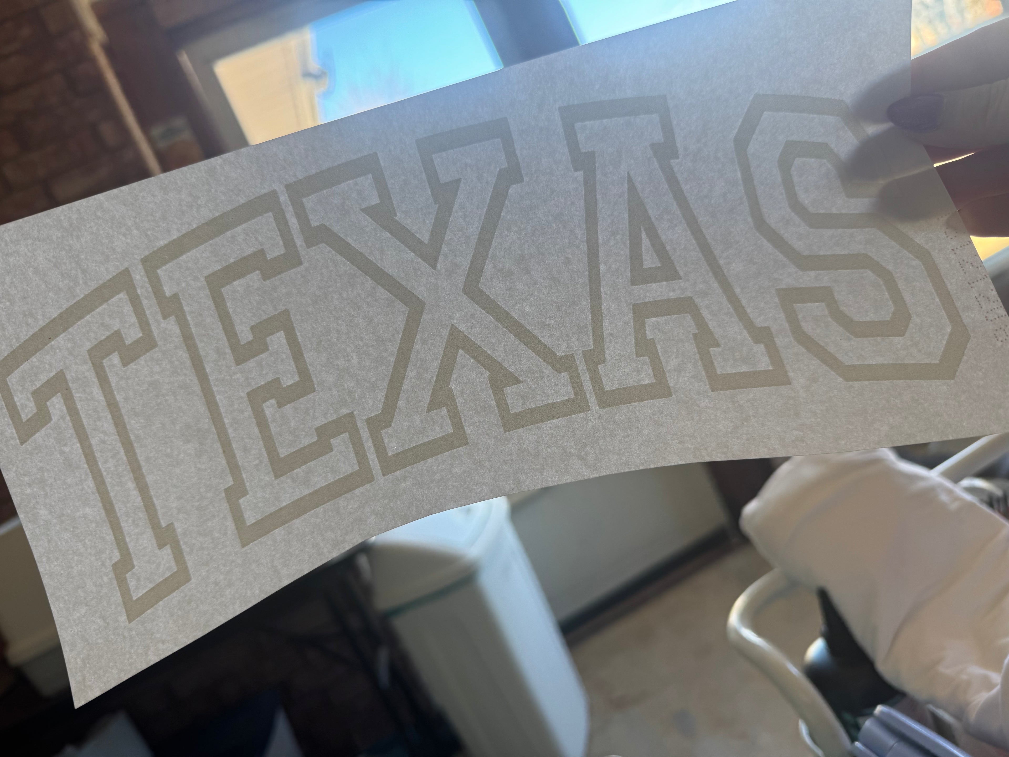Texas Puff Screen Print