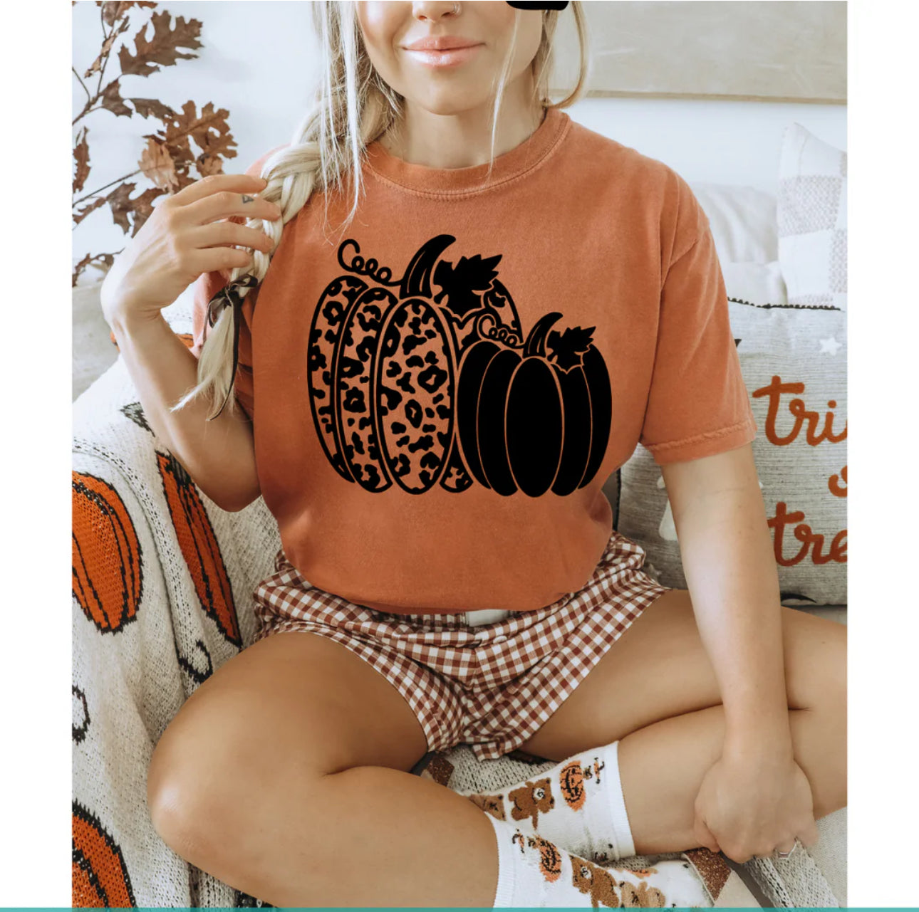 Single Color Adult Transfer- Pumpkins