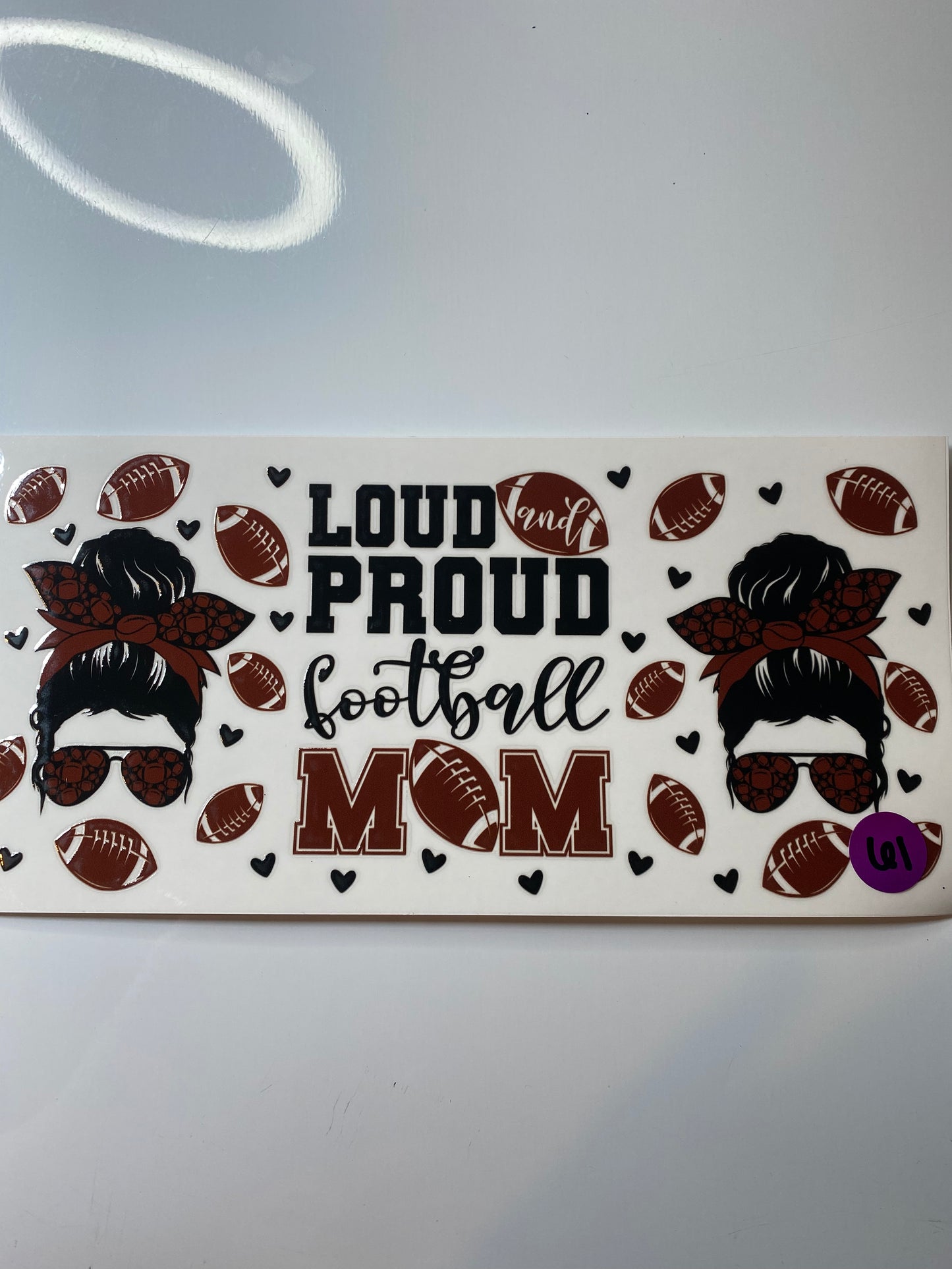 Loud Proud Football Mom 61