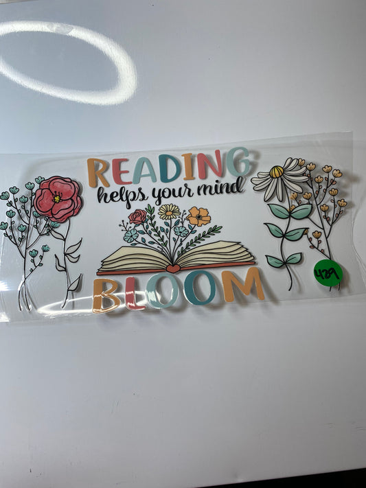 Reading helps your Mind Bloom 429