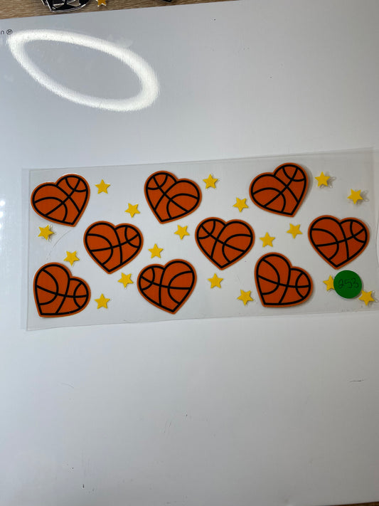 Basketball Hearts 253