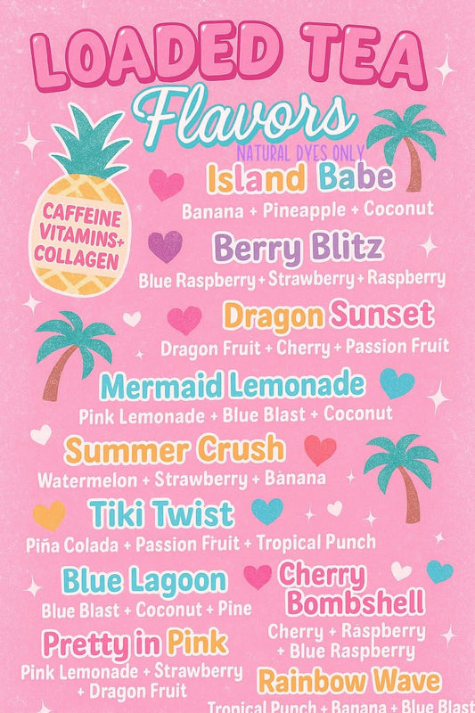Paradise Loaded Tea Flavors