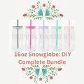16oz Snowglobe: DIY Complete Starter Kit