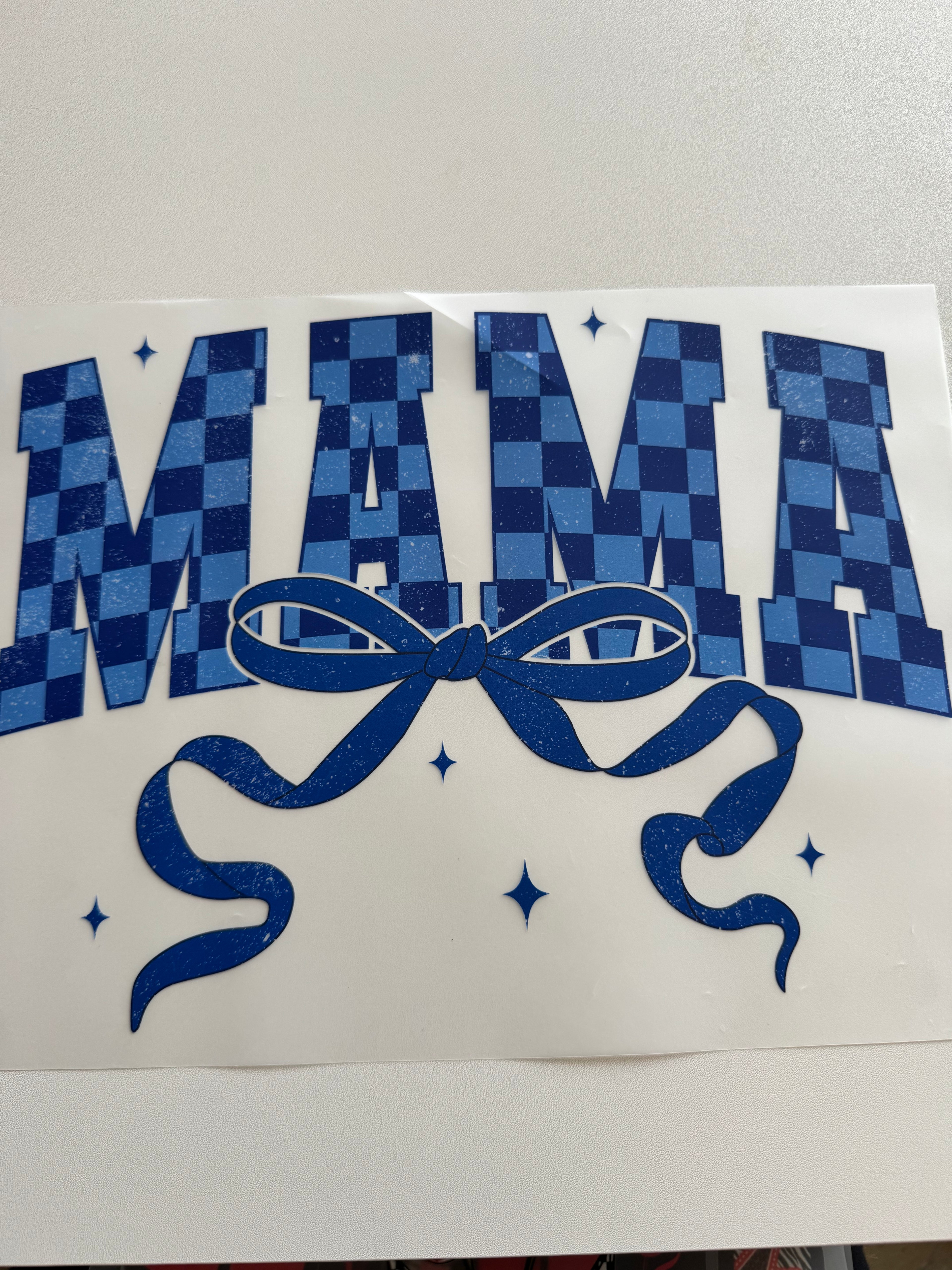 DTF Blue Mama