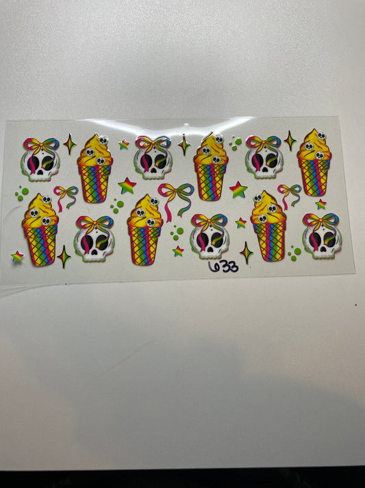 633 Ice Cream Skull