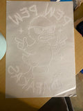 SCREEN PRINT Pew Pew Madfakas