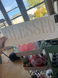SINGLE COLOR SCREEN PRINT - BLESSED