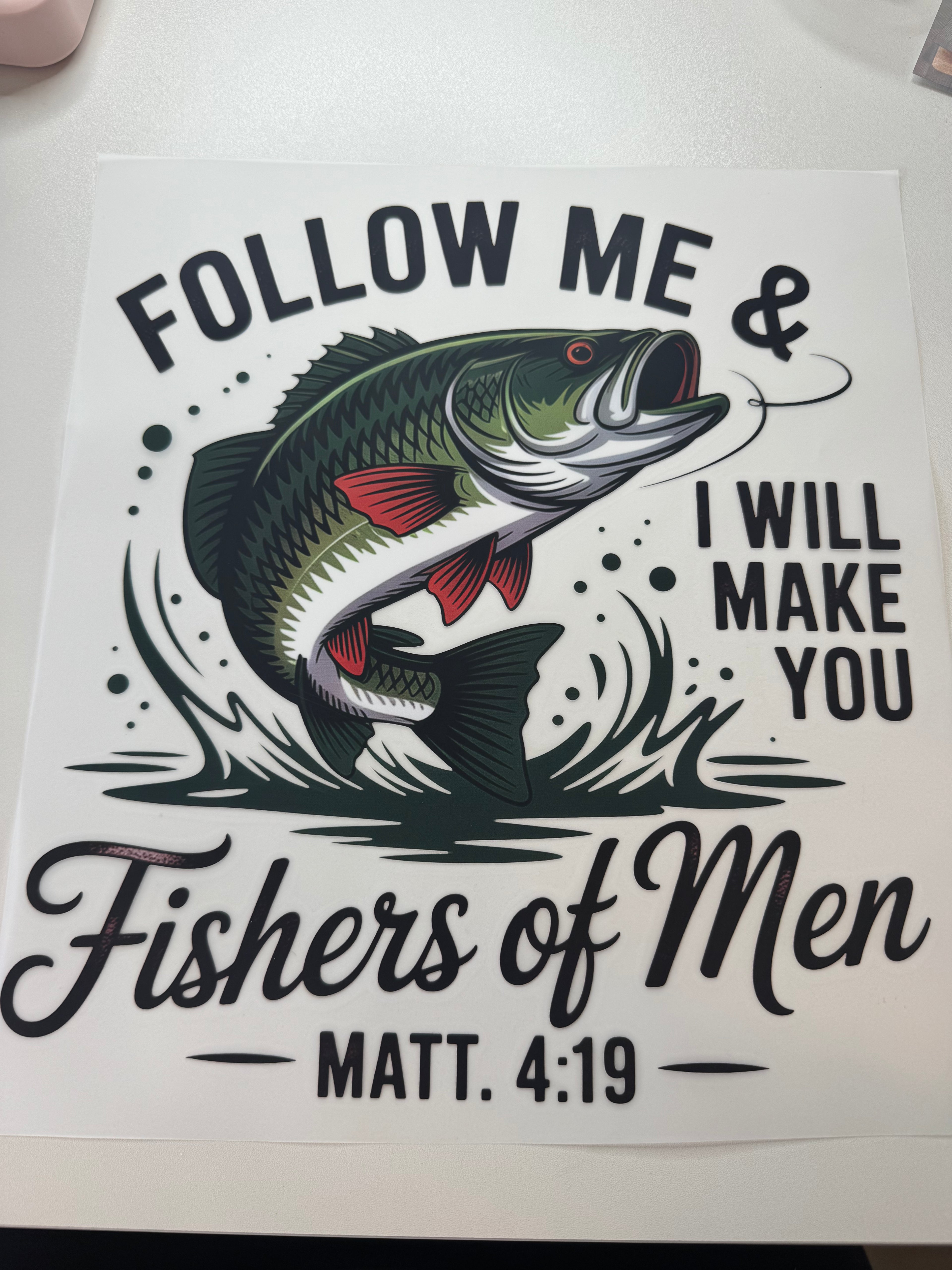 DTF-follow me fisherman