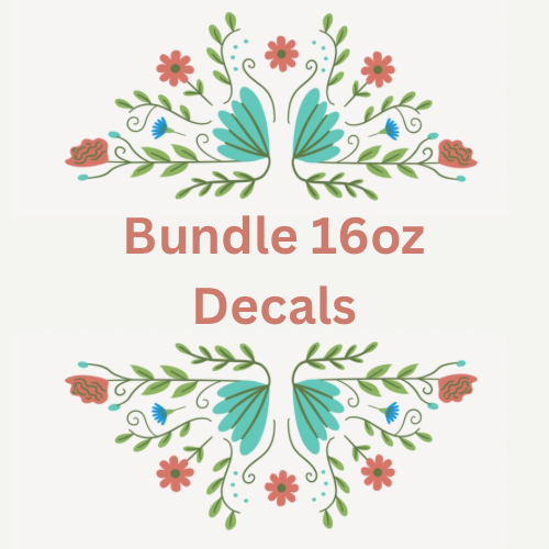 BUNDLE 16OZ DECALS