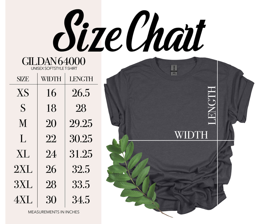 Gildan 6400 Adult Softstyle *SIZES 2x-4X*