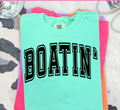 Screen Print--Boatin