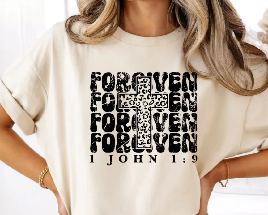 Screen Print--Forgiven