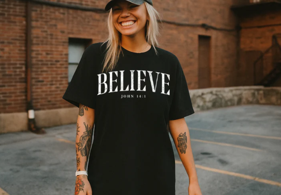 SCREEN PRINT - BELIEVE