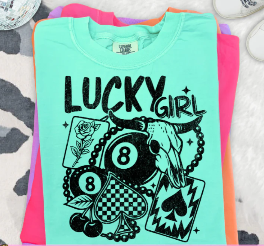 SCREEN PRINT - LUCKY WESTERN