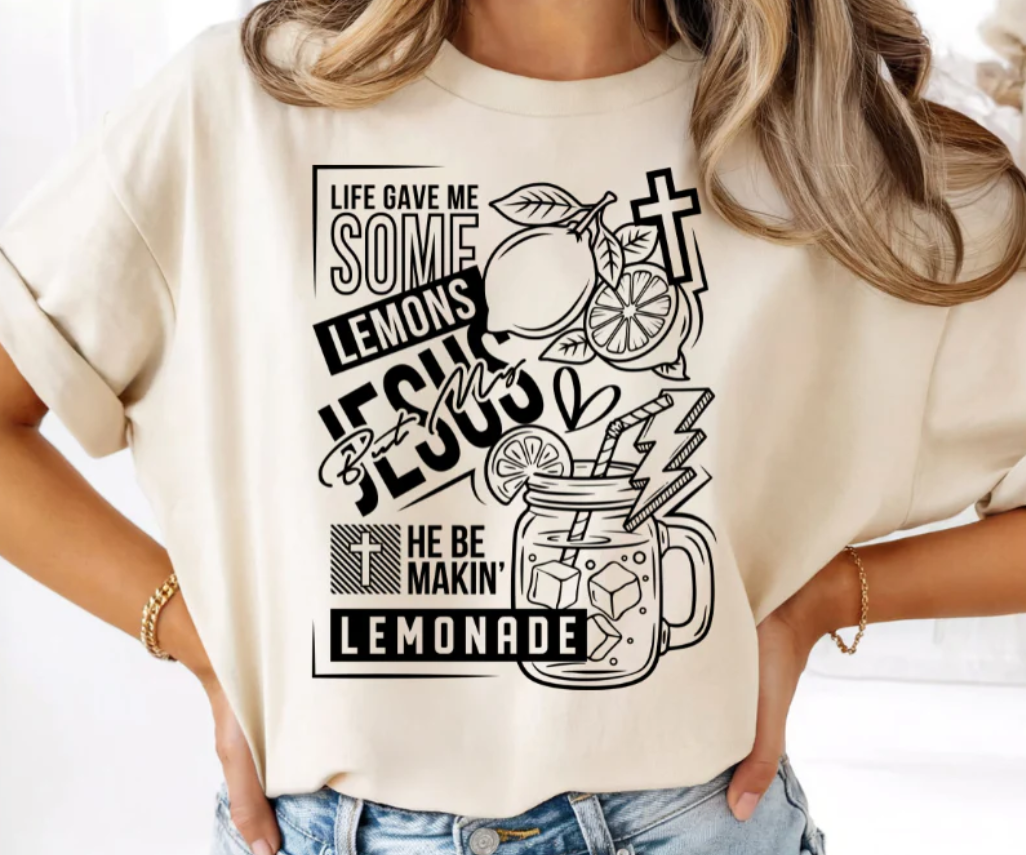SCREEN PRINT - LIFE GAVE ME SOME LEMONS