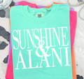 SCREEN PRINT - SUNSHINE AND ALANI