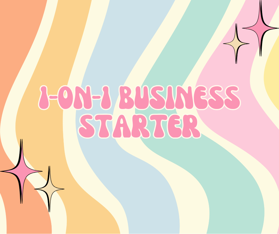 1-on-1 Starter Business Help