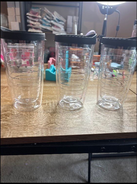 CUSTOMIZE YOUR OWN GLITTER CUP ** GLASS & ACRYLIC ALL SIZE LISTED**